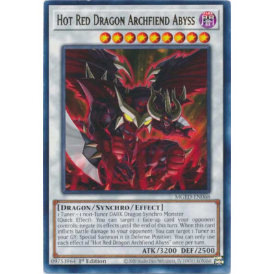 Hot Red Dragon Archfiend Abyss - MGED-EN068