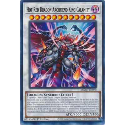 Hot Red Dragon Archfiend King Calamity - MGED-EN070
