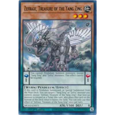 Zefraxi, Treasure of the Yang Zing - MGED-EN071