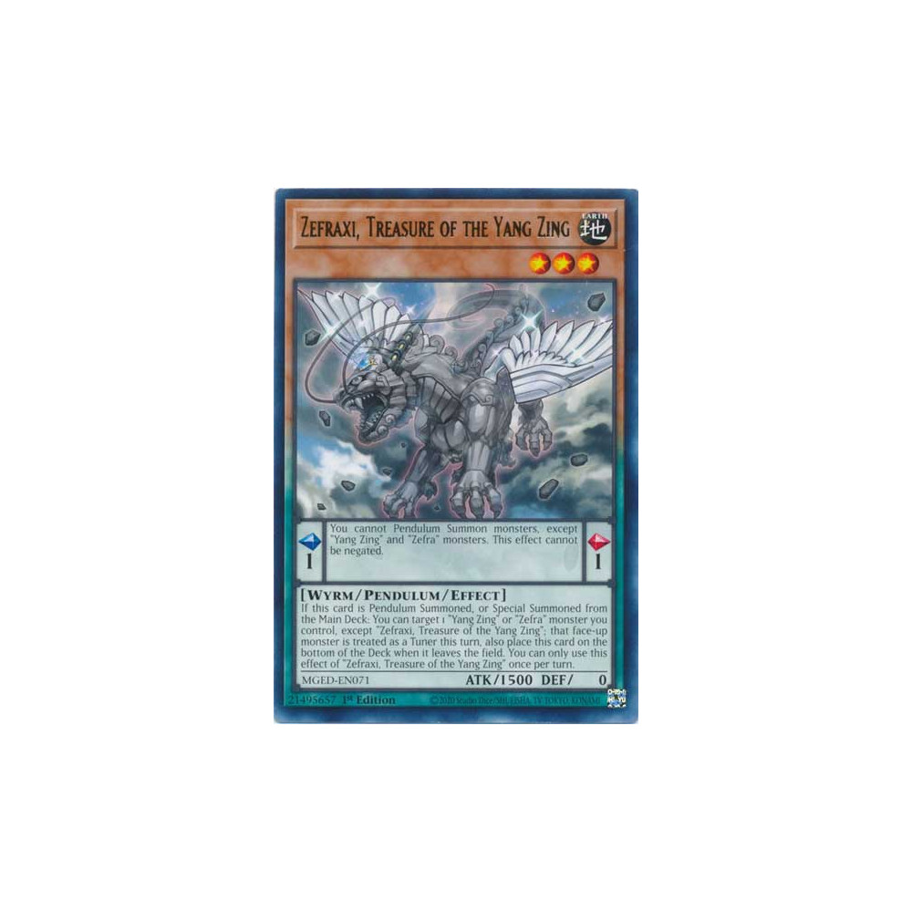 Zefraxi, Treasure of the Yang Zing - MGED-EN071