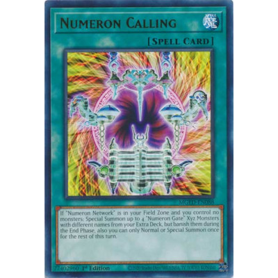 Numeron Calling - MGED-EN088