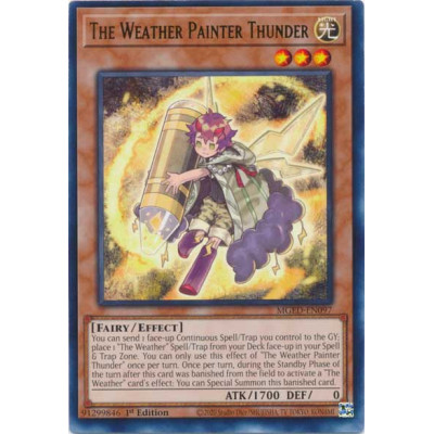 The Weather Painter Thunder - MGED-EN097