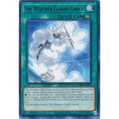 The Weather Cloudy Canvas - MGED-EN099