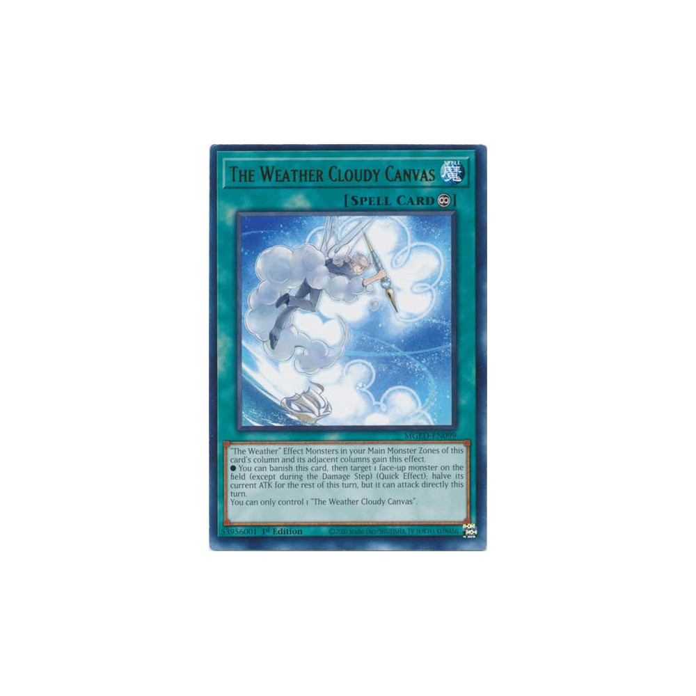 The Weather Cloudy Canvas - MGED-EN099