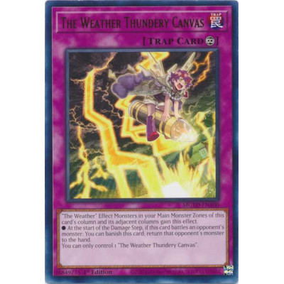 The Weather Thundery Canvas - MGED-EN100