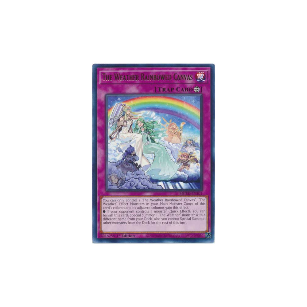 The Weather Rainbowed Canvas - MGED-EN101