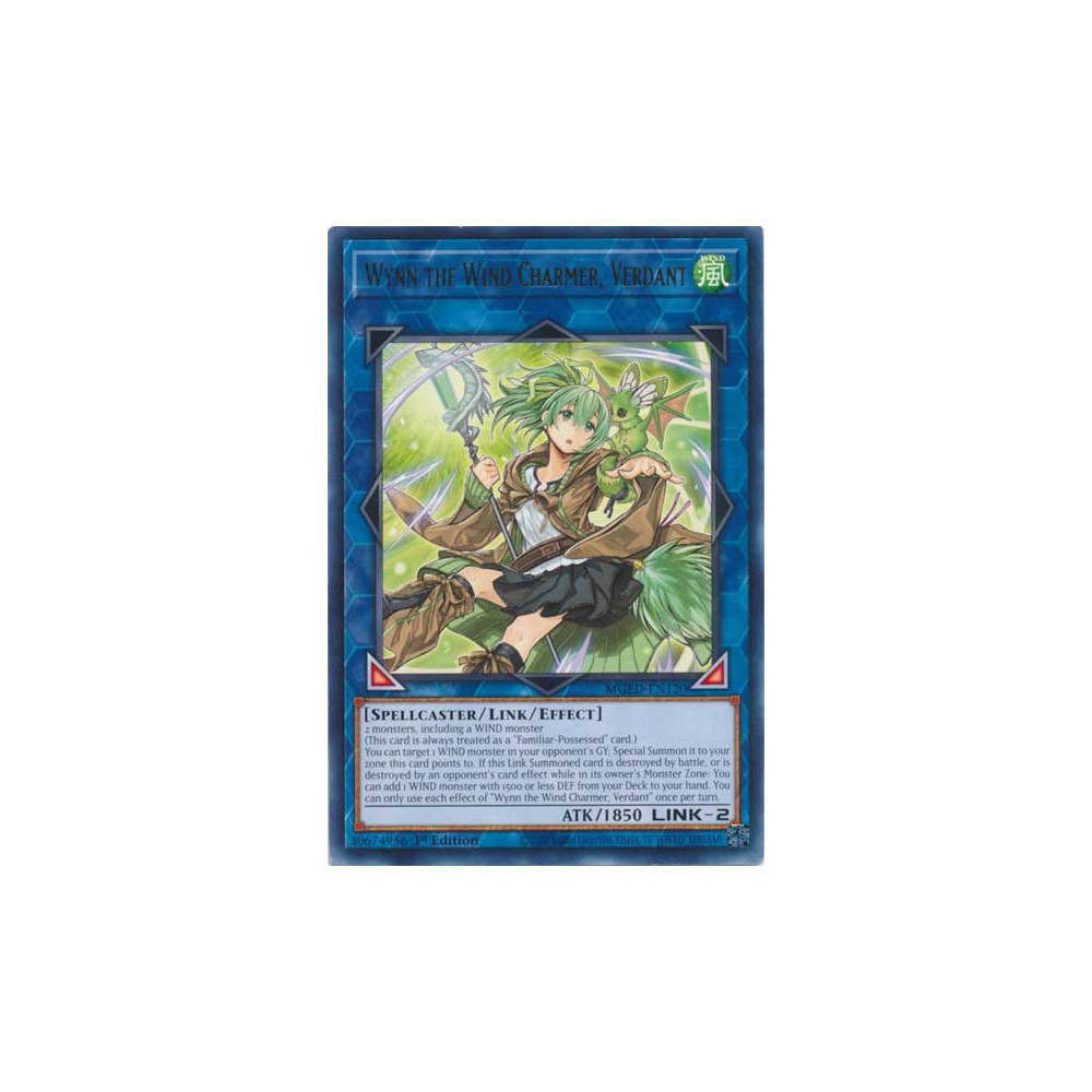 Wynn the Wind Charmer, Verdant - MGED-EN120