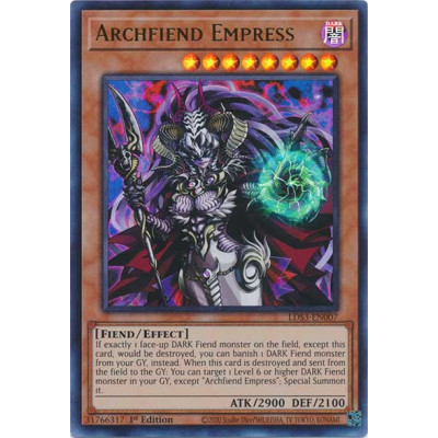 Archfiend Empress - LDS3-EN007 - Ultra Rare