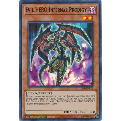 Evil HERO Infernal Prodigy - LDS3-EN024 - RED
