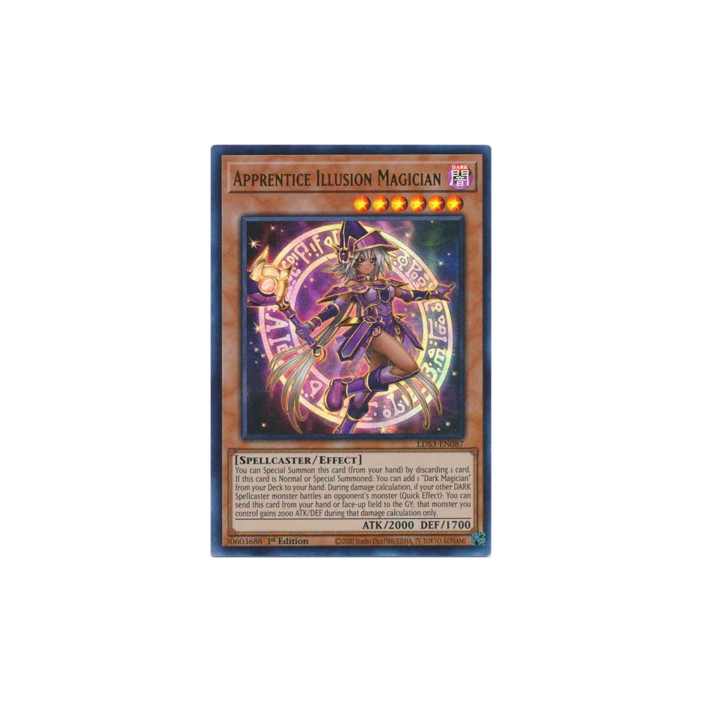 Apprentice Illusion Magician - LDS3-EN087 - RED
