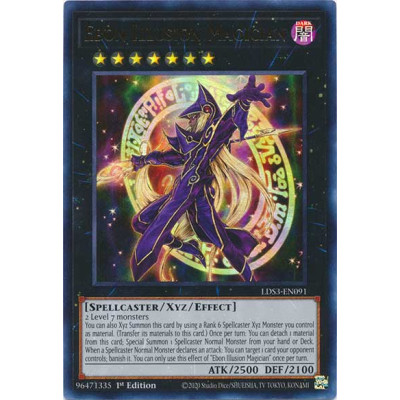 Ebon Illusion Magician - LDS3-EN091