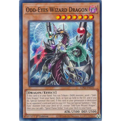 Odd-Eyes Wizard Dragon - LDS3-EN131