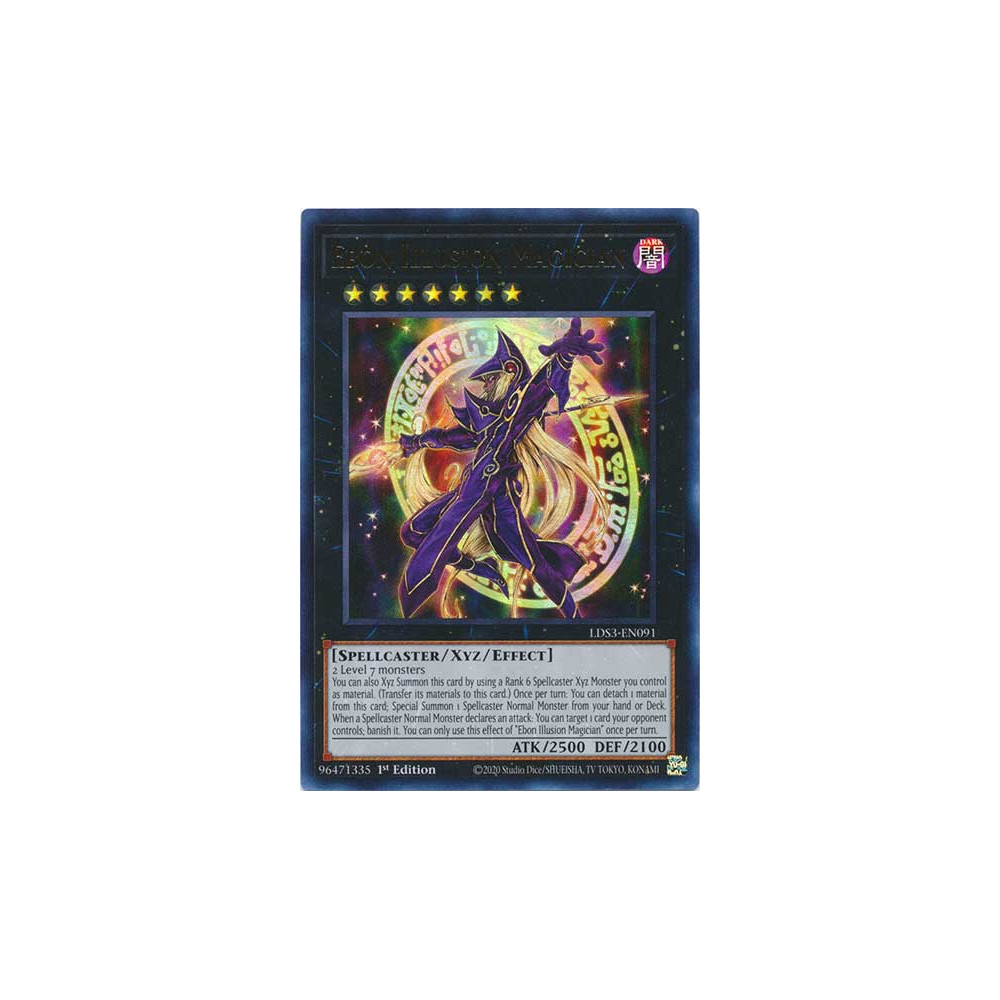 Ebon Illusion Magician - LDS3-EN091 - RED