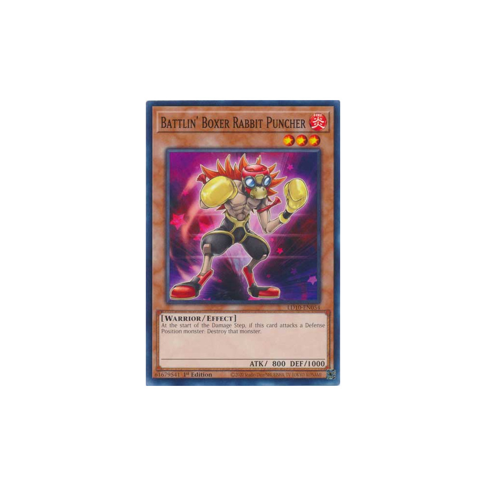 Battlin' Boxer Rabbit Puncher - LD10-EN054