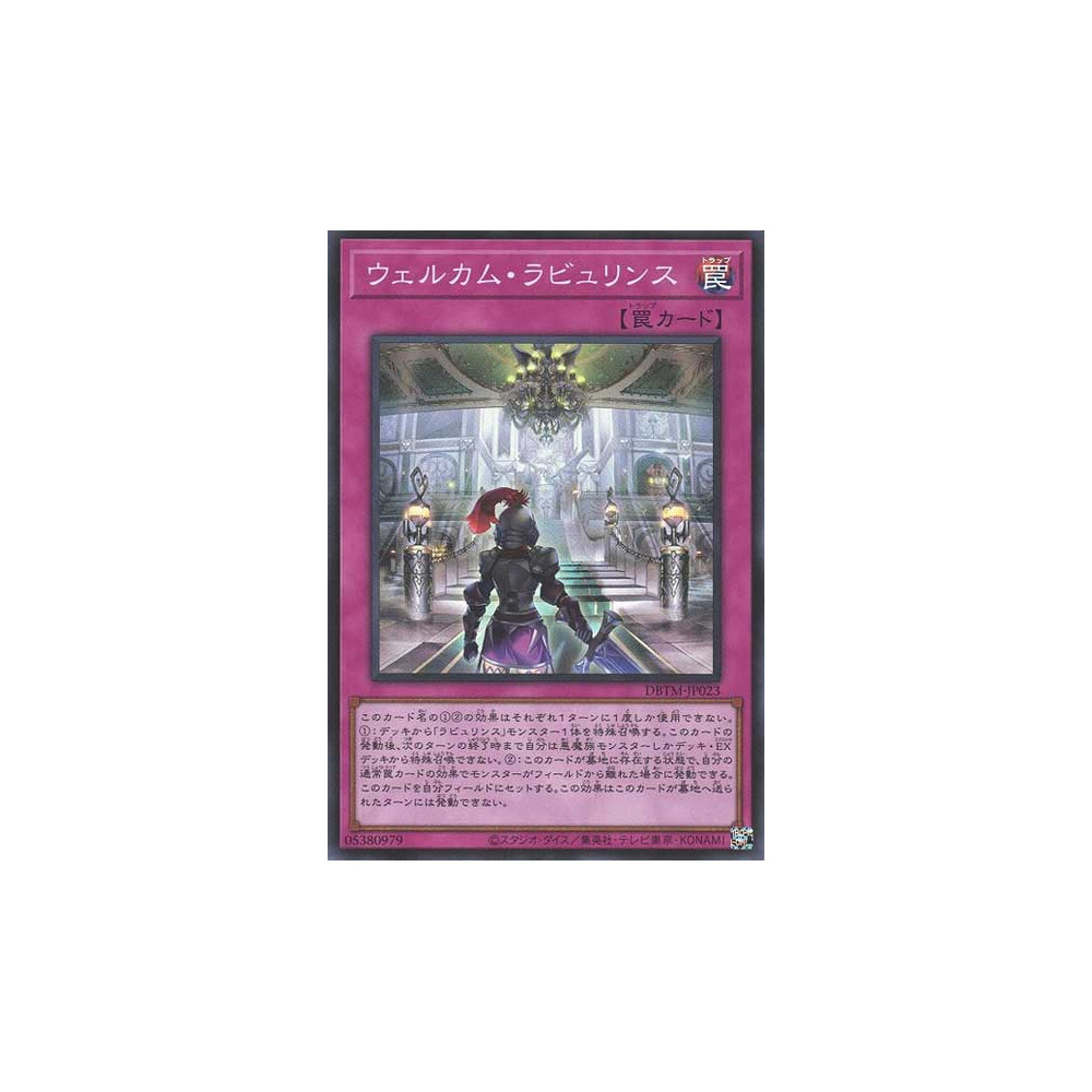Welcome Labrynth - DBTM-JP023