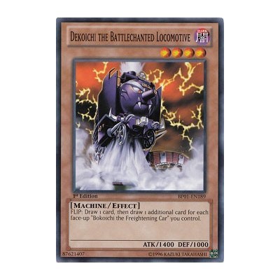 Dekoichi the Battlechanted Locomotive - BP01-EN189 - Common - Nova