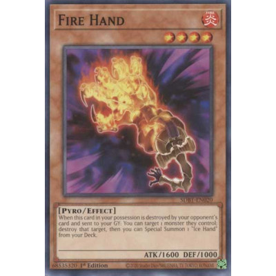 Fire Hand - SDBT-EN020