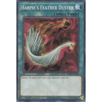 Harpie's Feather Duster - SDBT-EN026