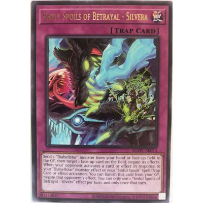 Sinful Spoils of Betrayal - Silvera - AGOV-AE074 - Versao Asiatica