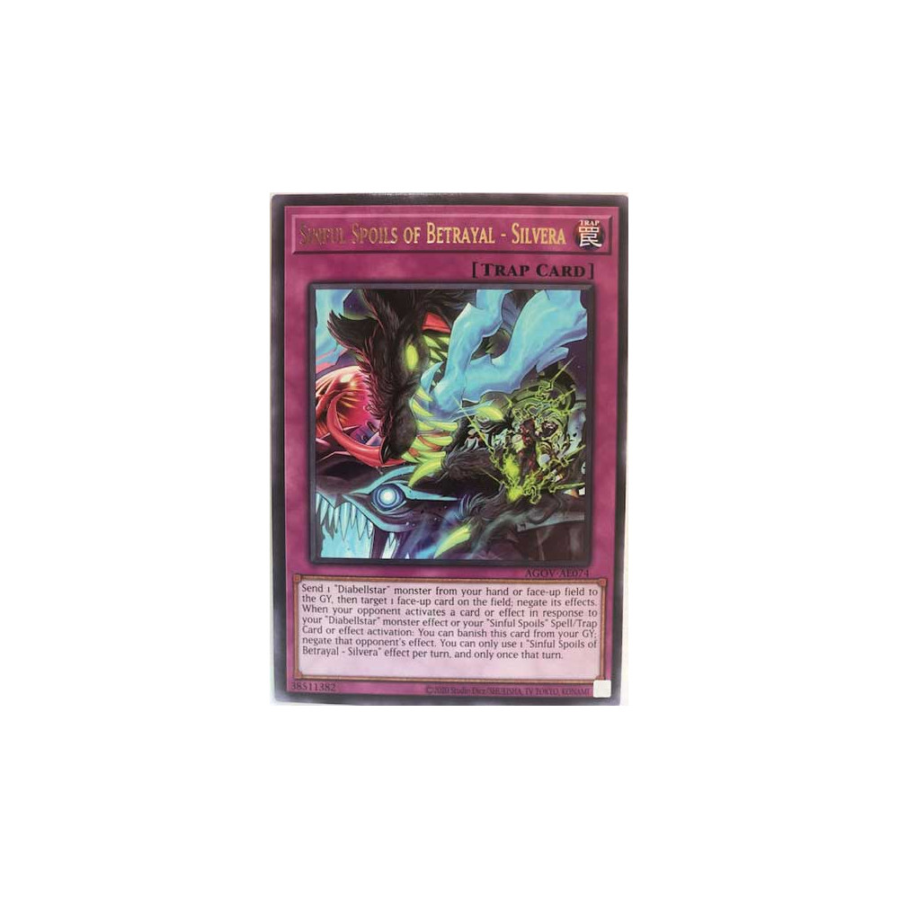 Sinful Spoils of Betrayal - Silvera - AGOV-AE074 - Versao Asiatica