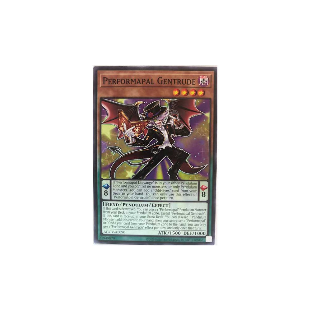 Performapal Gentrude - AGOV-AE090 - Versao Asiatica