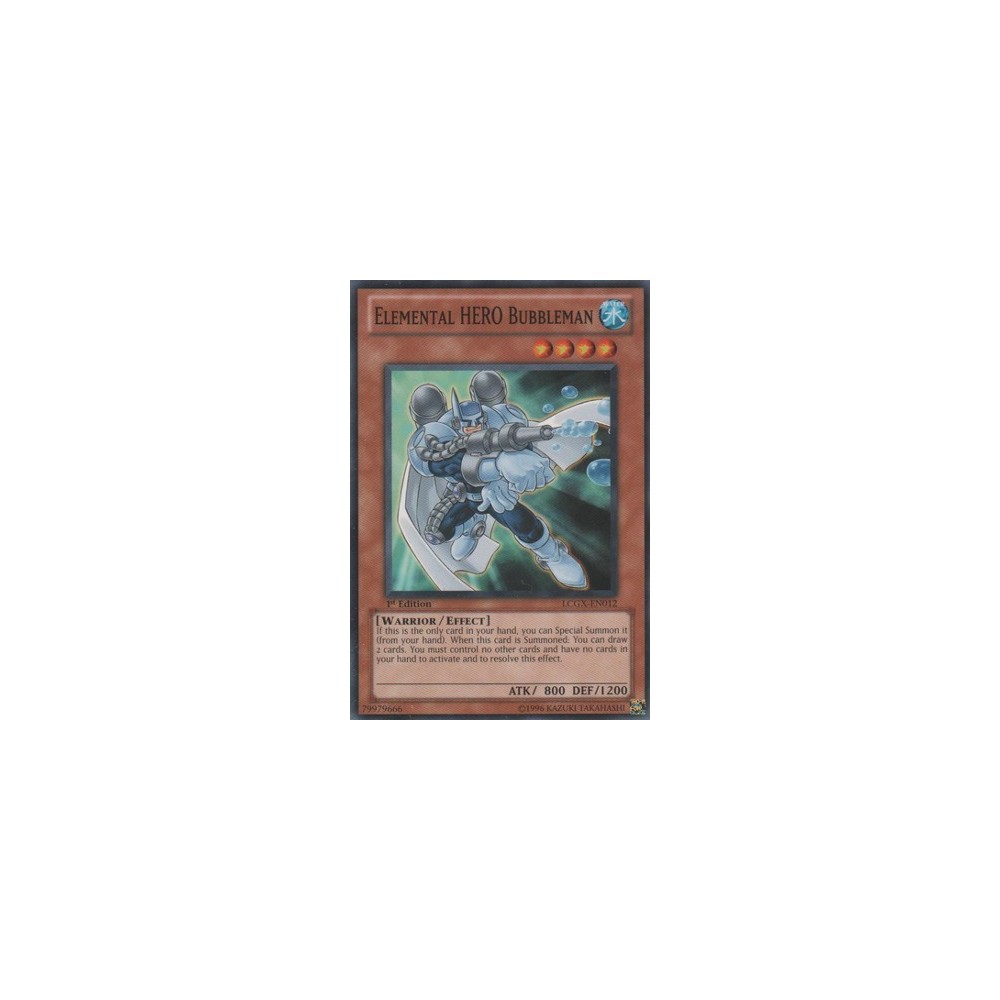 Elemental HERO Bubbleman - LCGX-EN012