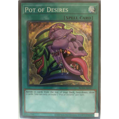 Pot of Desires - RC04-AE057 - Super Rare - Versao Asiatica