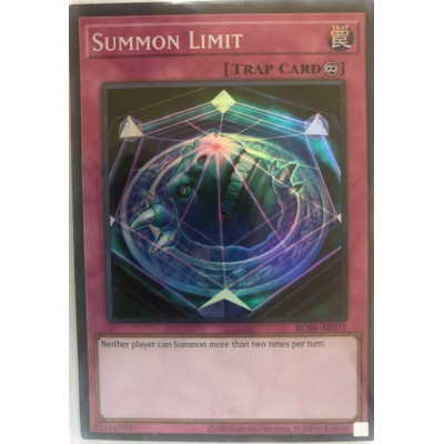 Summon Limit - RC04-AE071 - Versao Asiatica