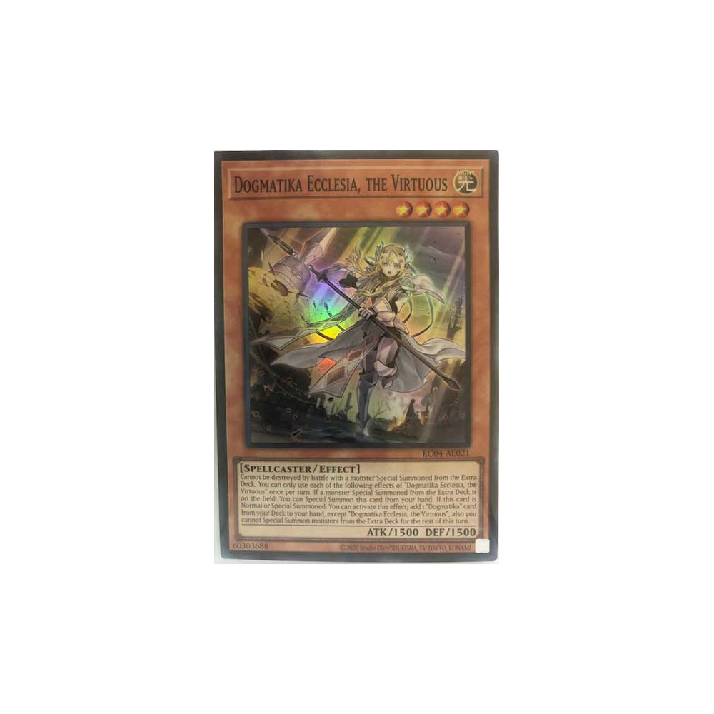 Dogmatika Ecclesia, the Virtuous - RC04-AE021 - Collectors Rare - Versao Asiatica