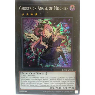 Ghostrick Angel of Mischief - RC04-AE037 - Collectors Rare - Versao Asiatica