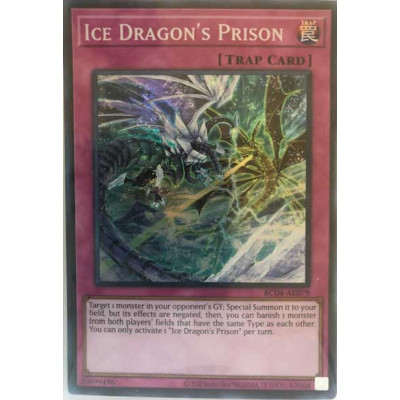 Ice Dragon's Prison - RC04-AE079 - Secret Rare - Versao Asiatica
