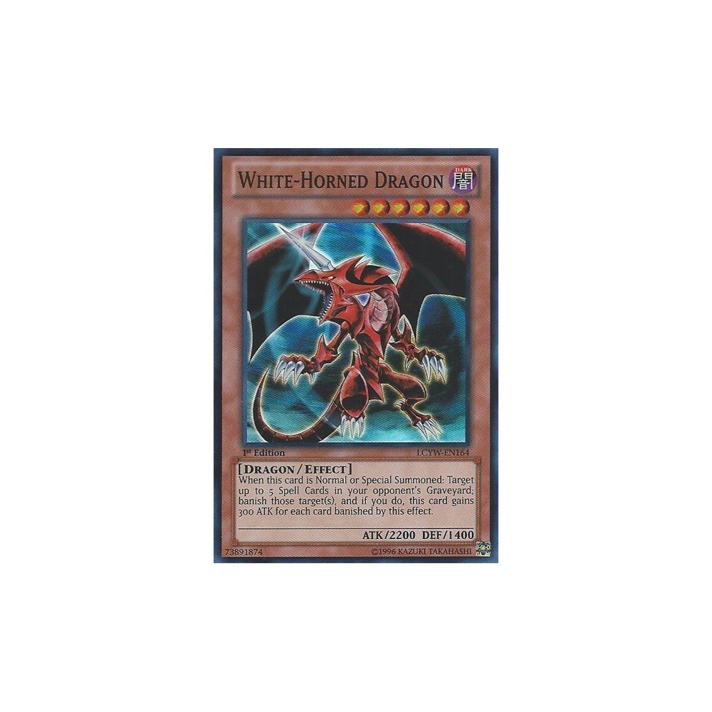 White-Horned Dragon - GLD4-EN014