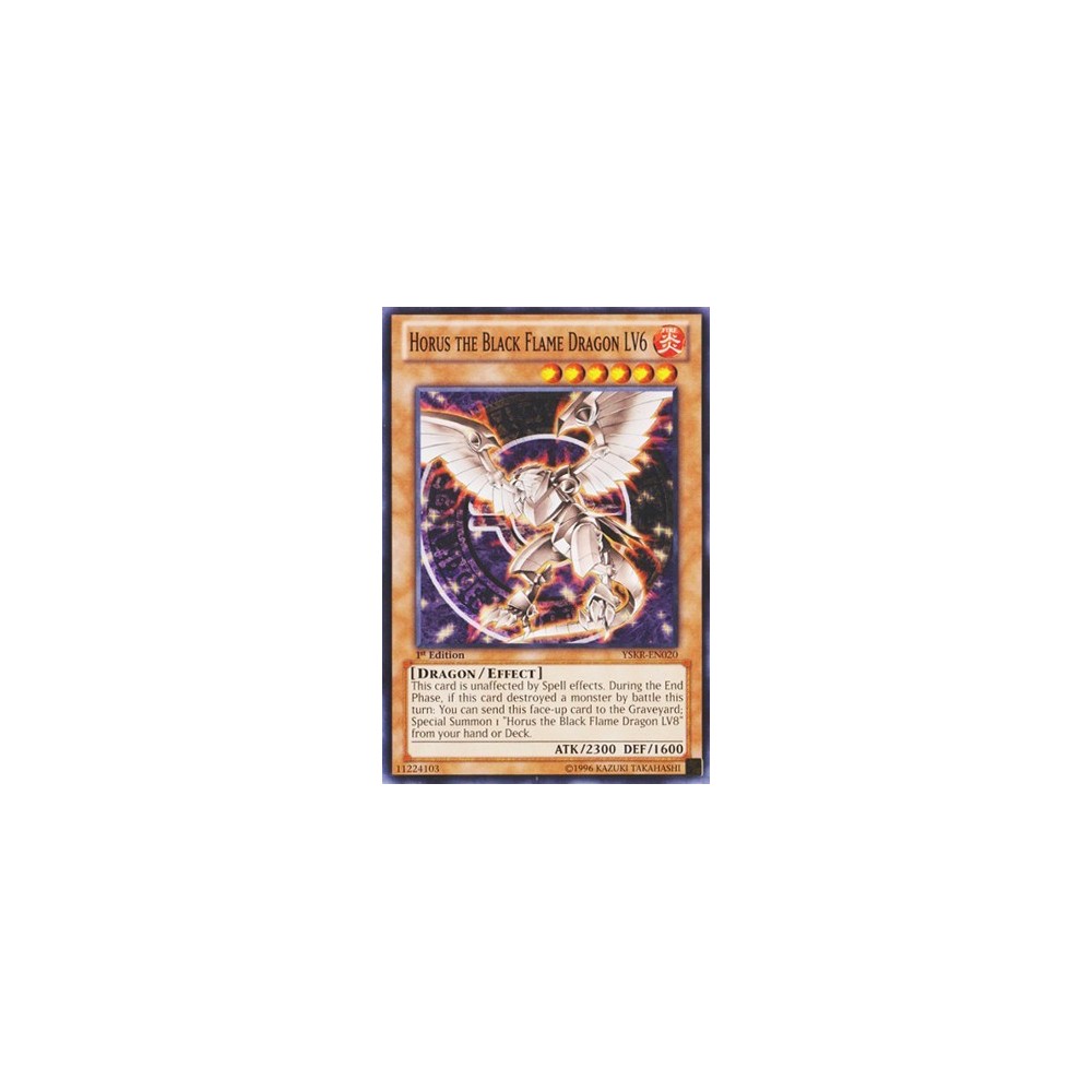 Horus the Black Flame Dragon LV6 - SOD-EN007