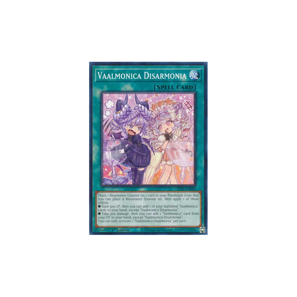 Vaalmonica Disarmonia - LEDE-EN066