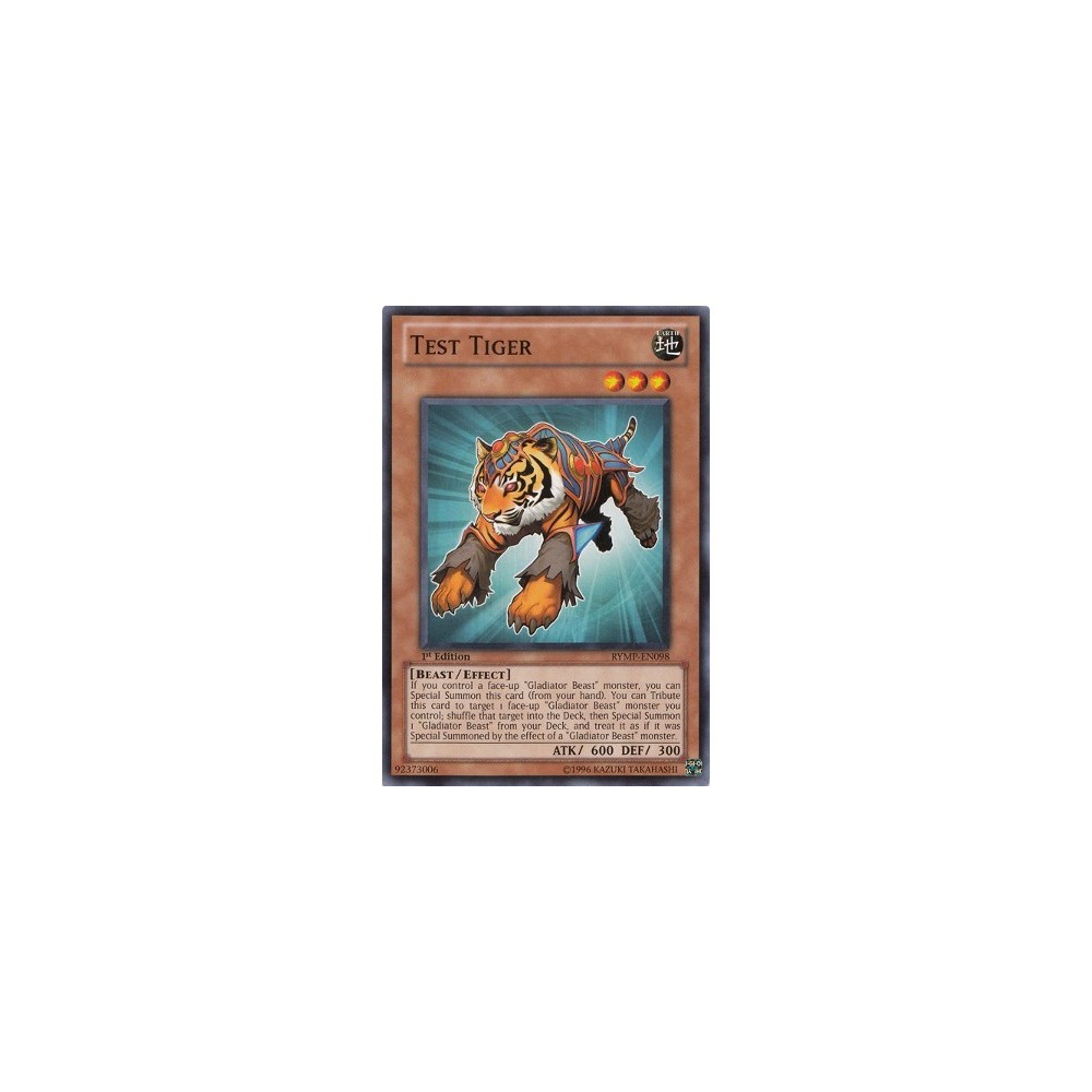 Test Tiger - GLD2-EN029