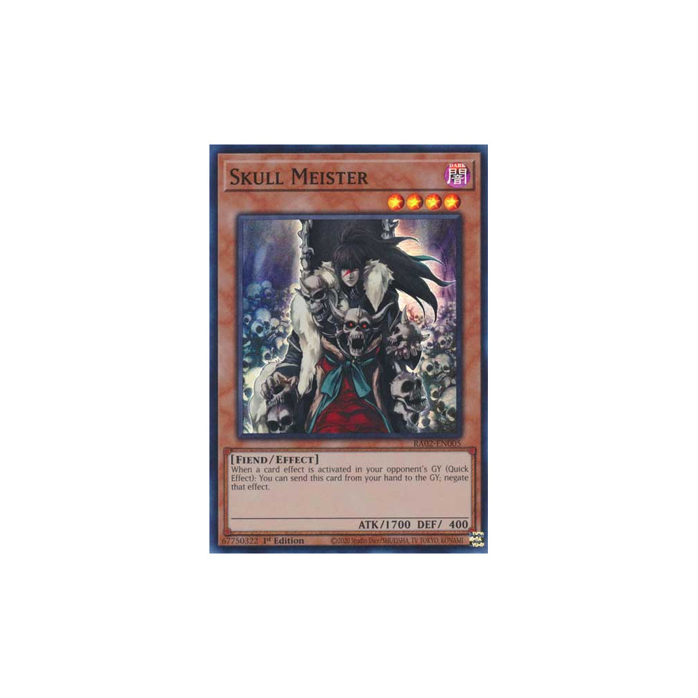 Skull Meister - RA02-EN005 - Secret Rare