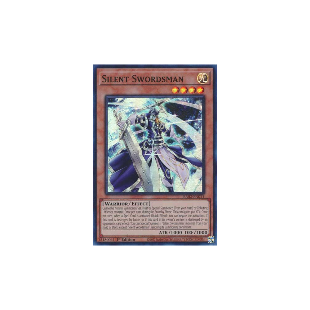 Silent Swordsman - RA02-EN011 - Secret Rare