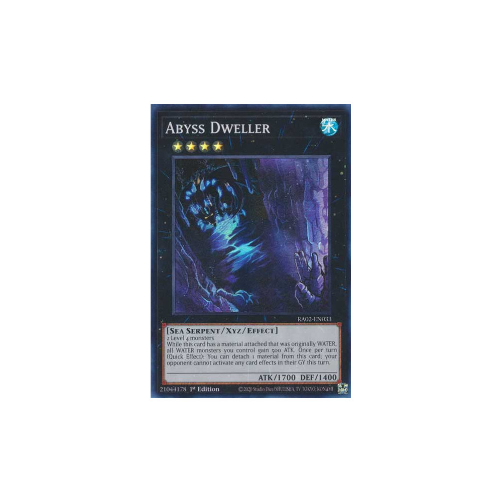 Abyss Dweller - RA02-EN033 - Secret Rare
