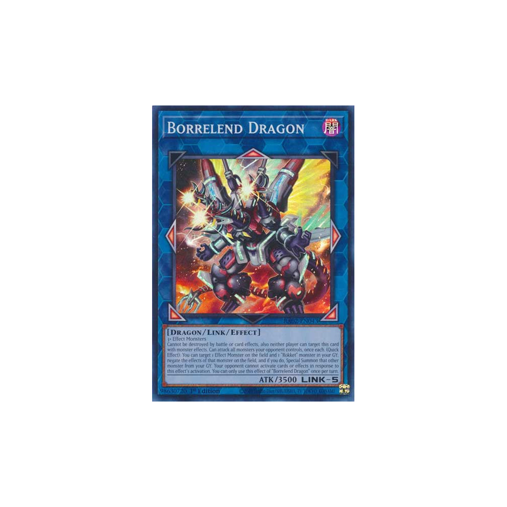 Borrelend Dragon - RA02-EN043 - Secret Rare