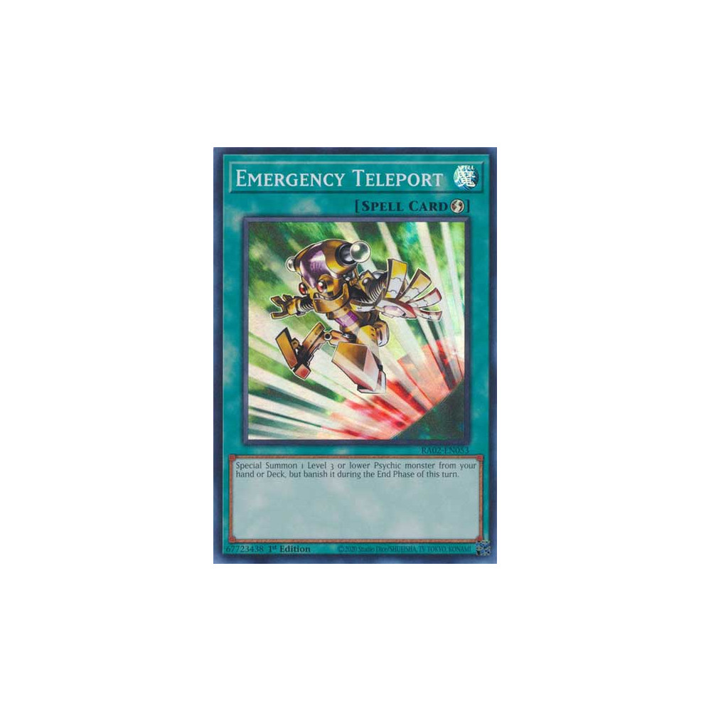 Emergency Teleport - RA02-EN053 - Ultra Rare