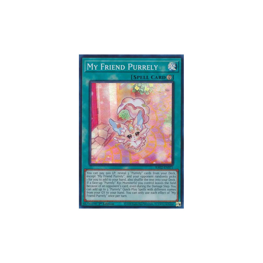 My Friend Purrely - RA02-EN071 - Ultra Rare