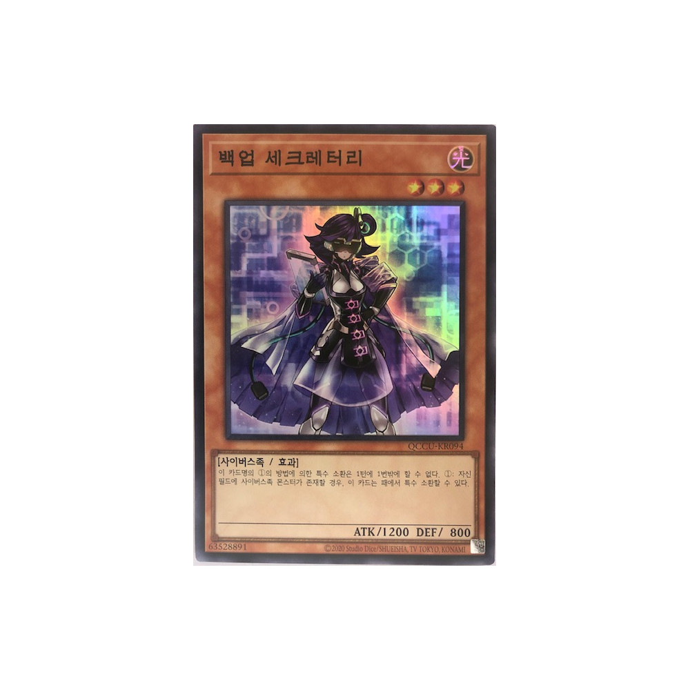 Backup Secretary - QCCU-KR094