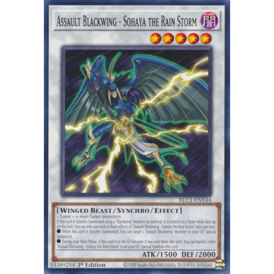 Assault Blackwing - Sohaya the Rain Storm - BLC1-EN144