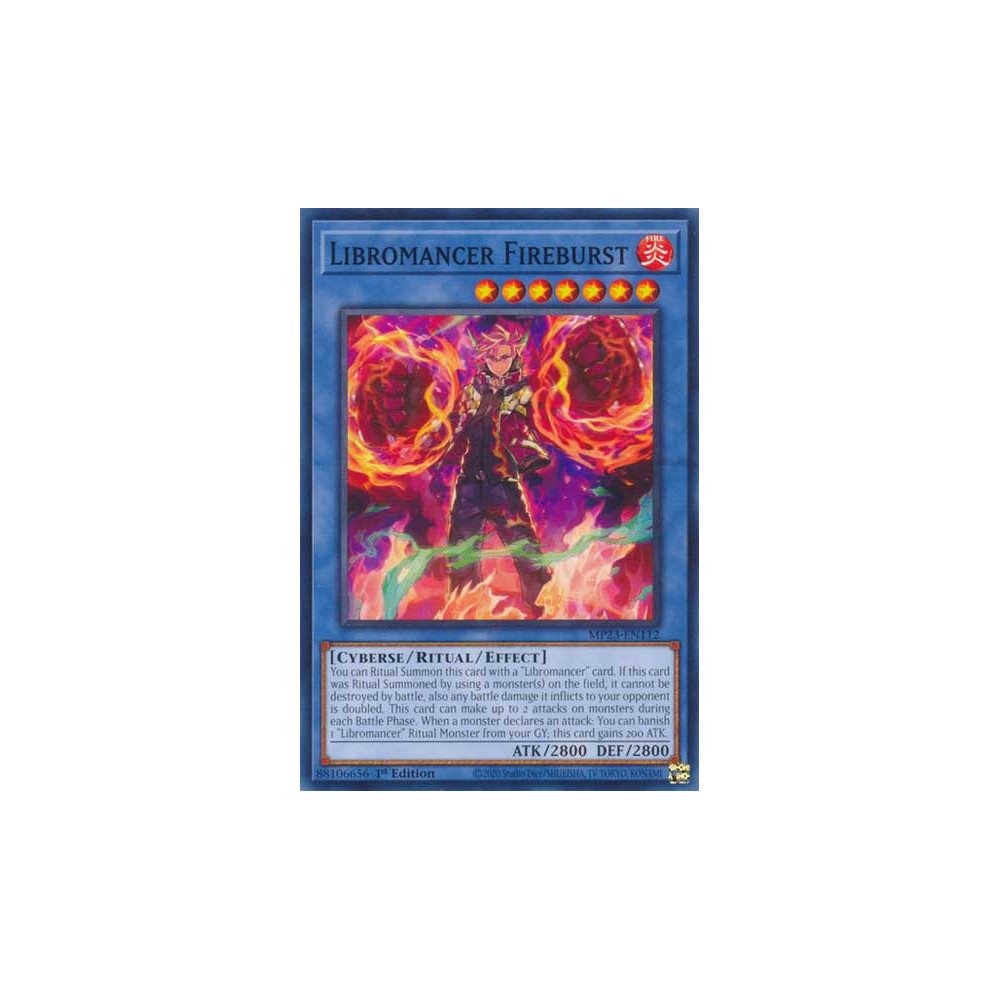 Libromancer Fireburst - MP23-EN112 - Nova