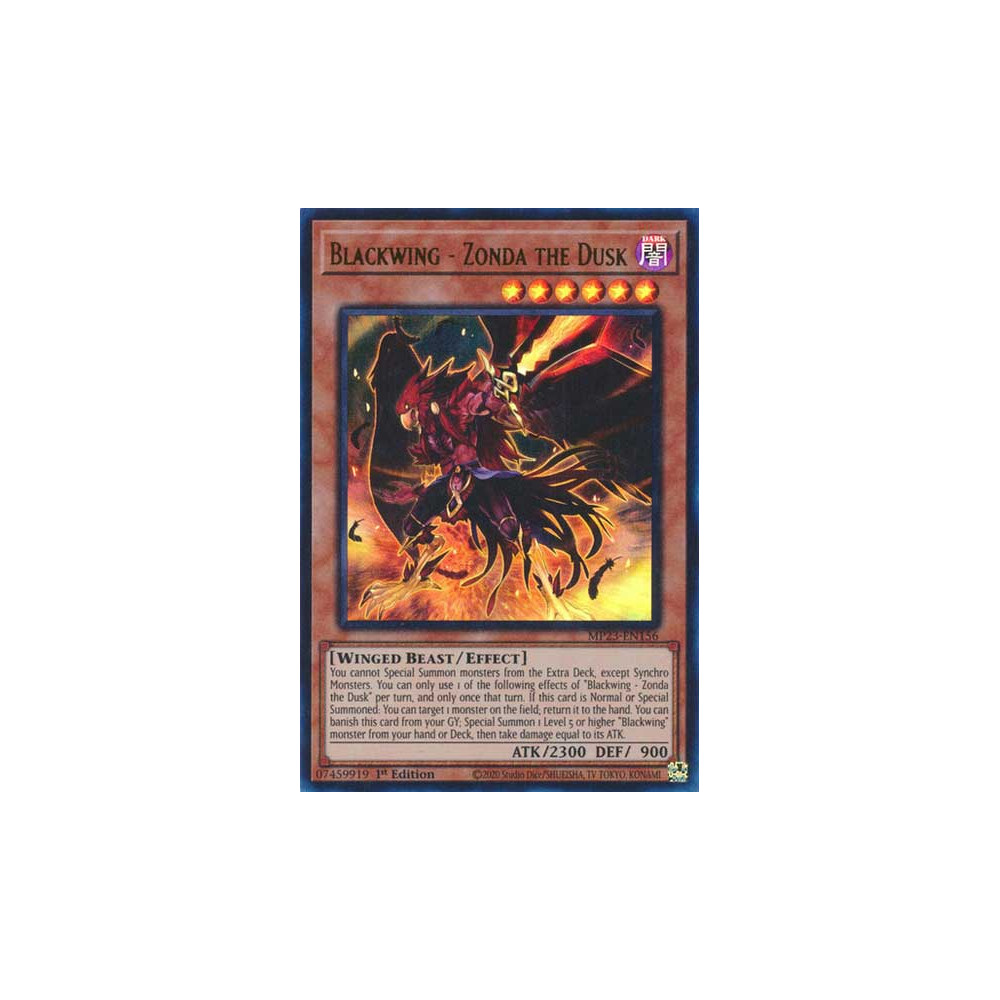 Blackwing - Zonda the Dusk - MP23-EN156