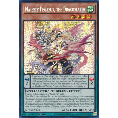 Majesty Pegasus, the Dracoslayer - MP23-EN173