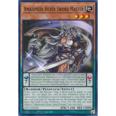 Amazoness Silver Sword Master - MP23-EN220