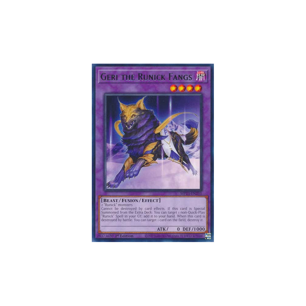 Geri the Runick Fangs - MP23-EN251