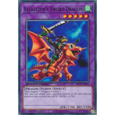 Alligator's Sword Dragon - SBC1-ENB23