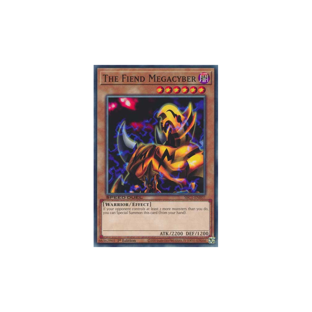 The Fiend Megacyber - SBC1-ENE07